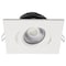 Satco 12W LED Downlight, Gimbal 4 in, CCT Select, Square, Remote Driver, White, 850L 120V S11621R1 - alternate 2